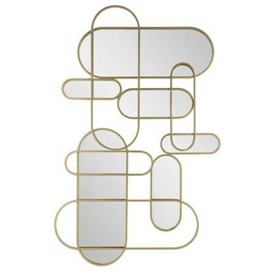 On Track Mirrored Wall Decor
