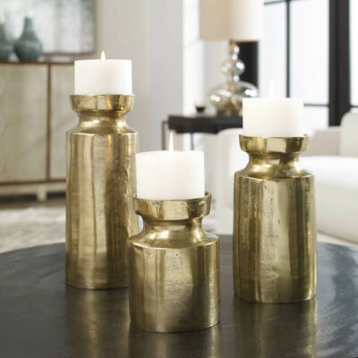 Amina Candleholders, S/3
