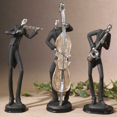 Musicians Figurines, S/3