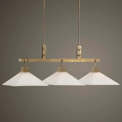 Brookdale, 3 Lt. Linear Chandelier