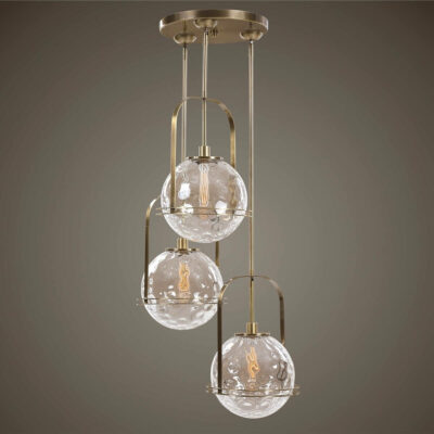 Mimas, 3 Lt. Cluster Pendant