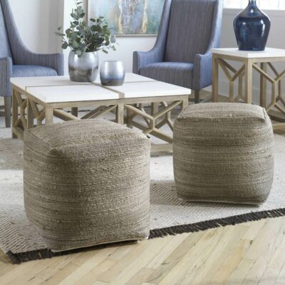 Shiro Pouf, Beige