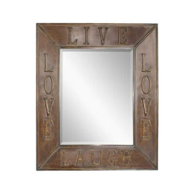 LIVE LAUGH LOVE MIRROR, SET OF 2